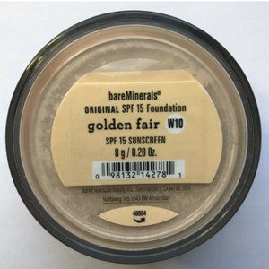 BAREMINERALS GOLDEN FAIR W10 SPF15 Original Foundation NEW!